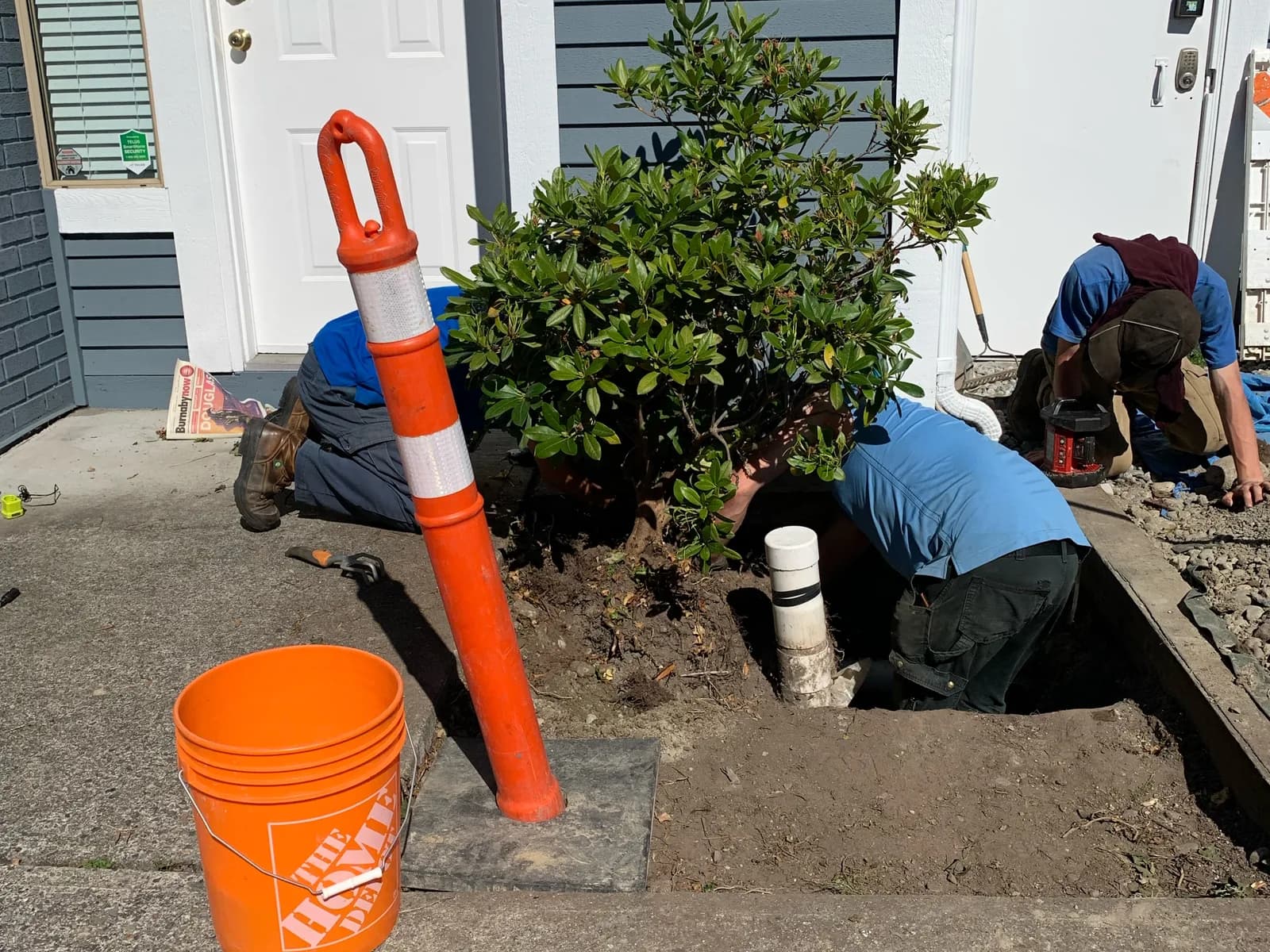 Underground & Excavation in progress